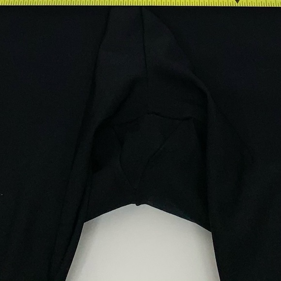 Bally Total Fitness Mesh Caged Calf Black Leggings Athletic Athleisure Size XL - Picture 10 of 15